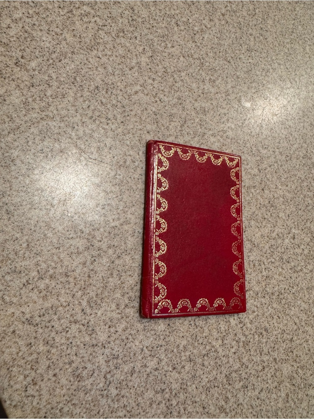 Cartier Red and Gold Card Holder - Picture 2 of 4